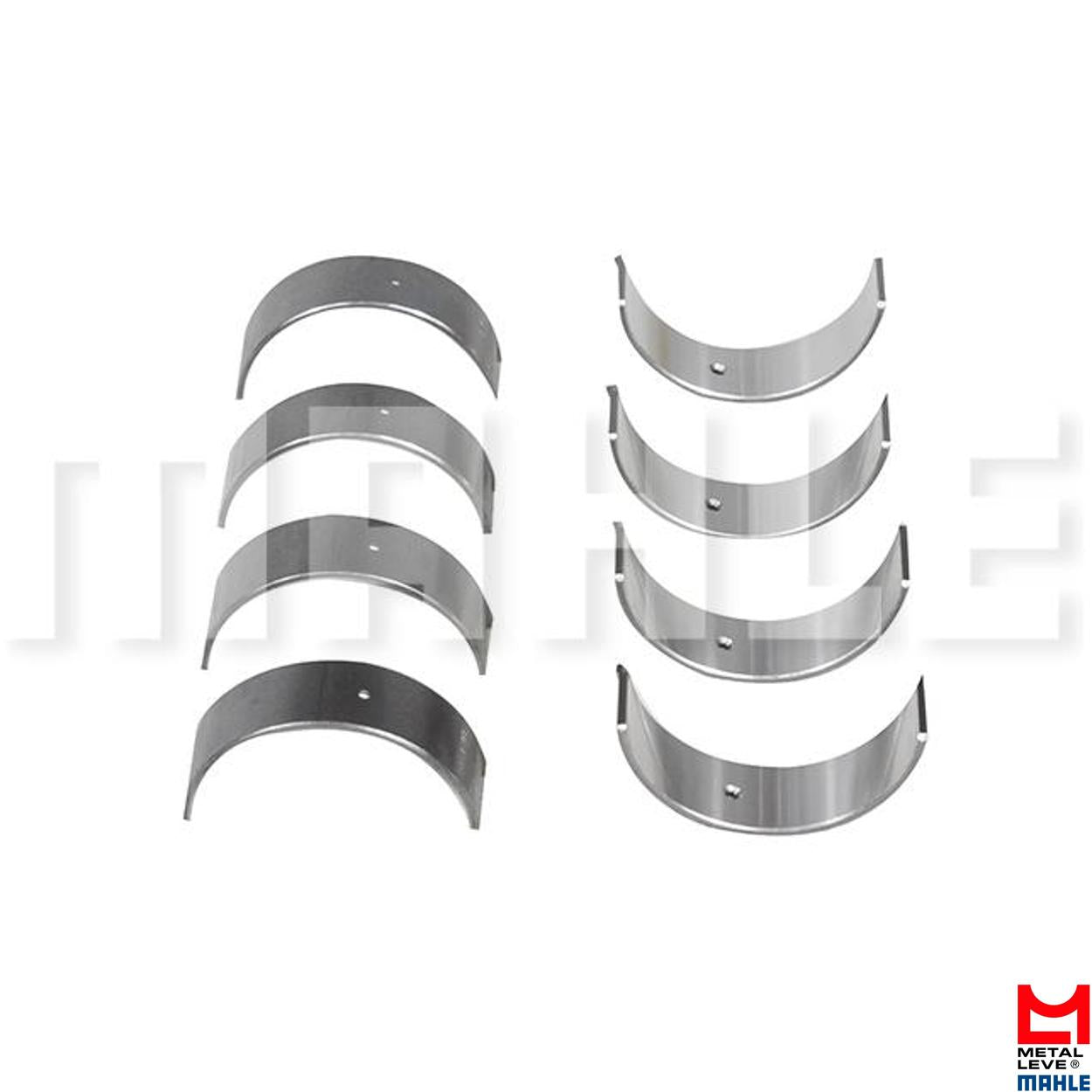 Jogo de Bronzina de Biela 0,25 - Mahle Metal Leve - BB-720-J 0,25 - (1)
