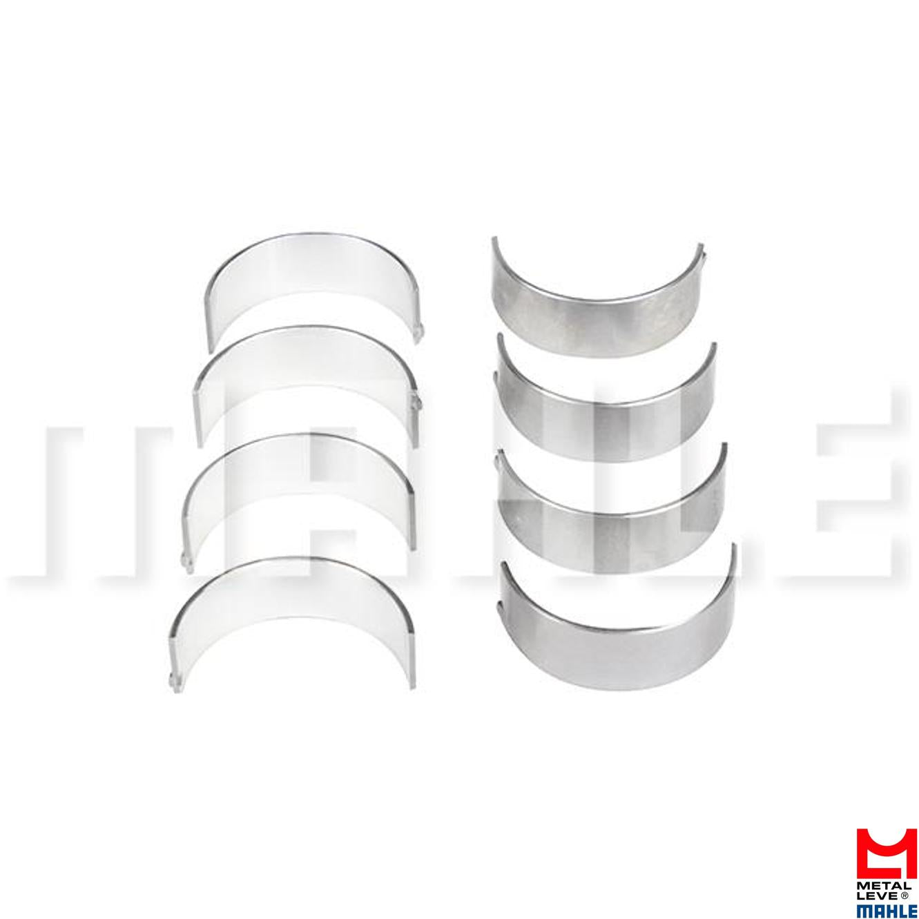 Jogo de Bronzina de Biela 0,25 - Mahle Metal Leve - BB-740-J 0,25 - (1)