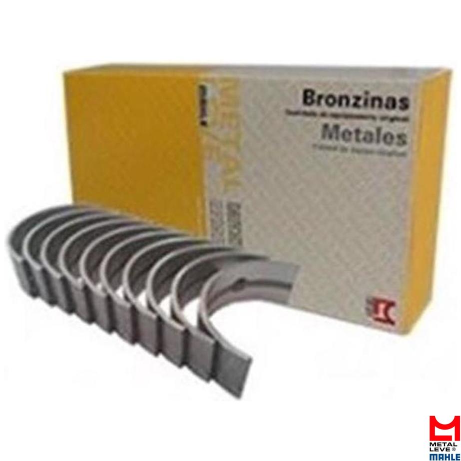 Jogo de Bronzina de Biela 0,50 - Mahle Metal Leve - BB-778-J 0,50 - (1)