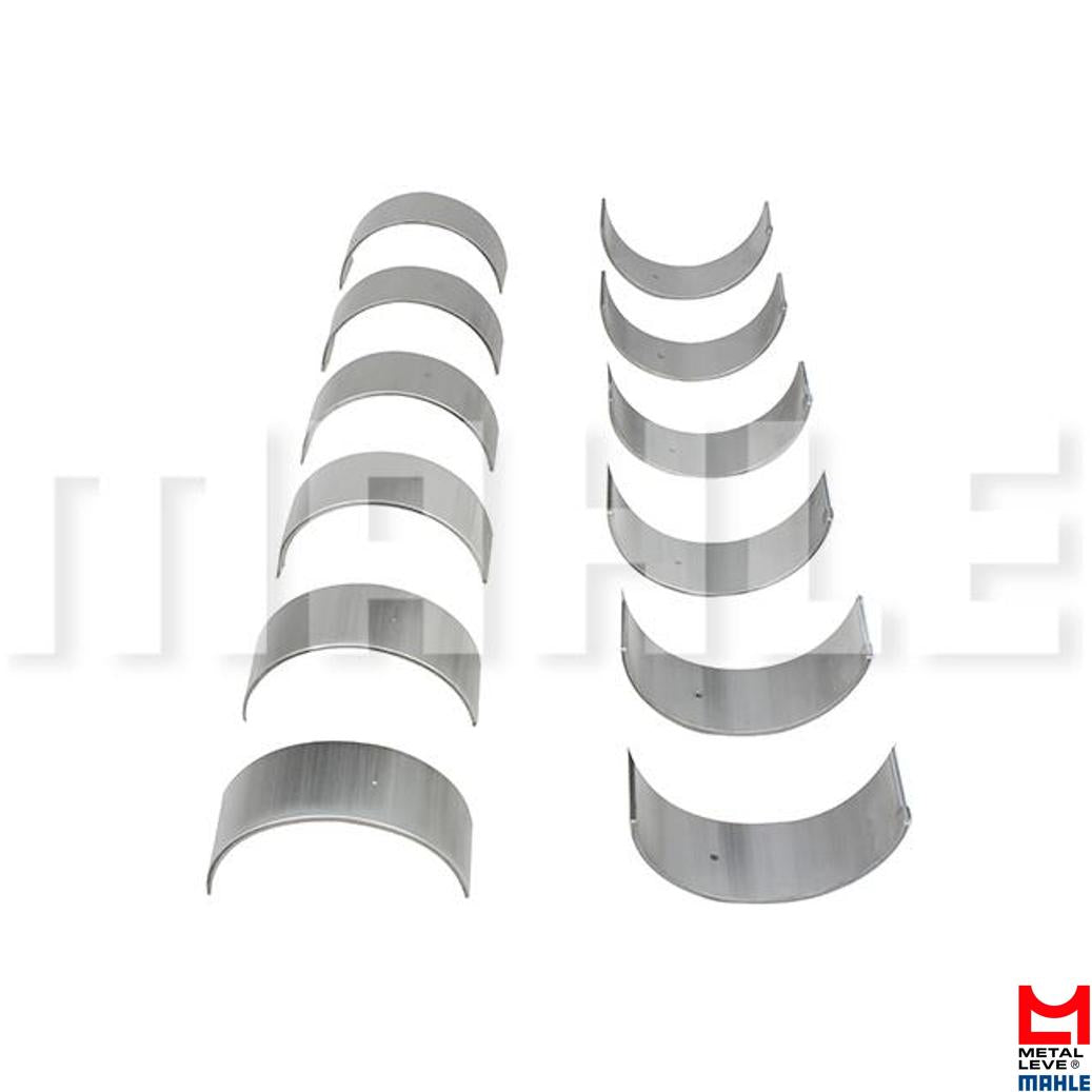 Jogo de Bronzina de Biela 0,75 - Mahle Metal Leve - BB-327-J 0,75 - (1)
