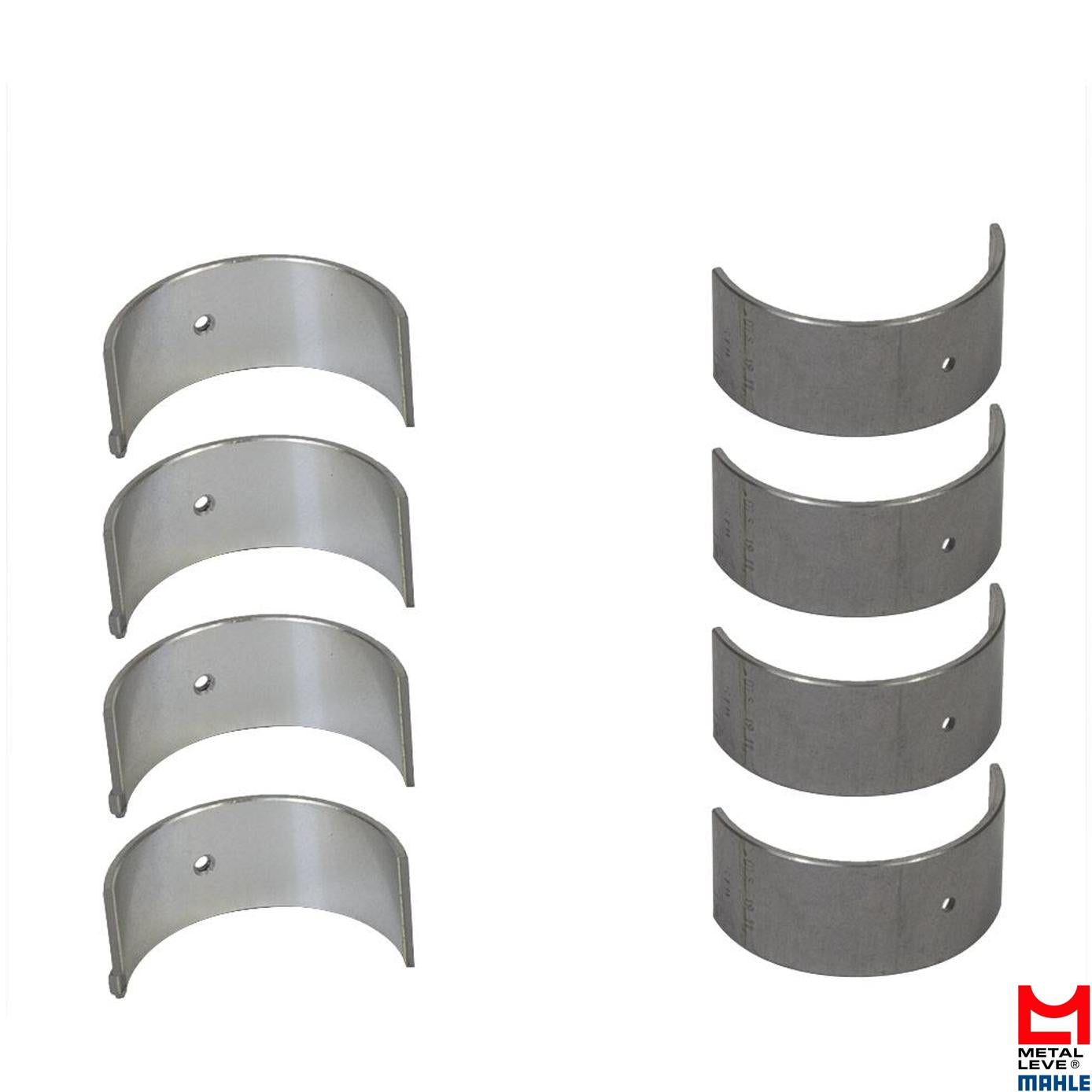 Jogo de Bronzina de Biela 0,80 - Mahle Metal Leve - BB-739-J 0,80 - (1)