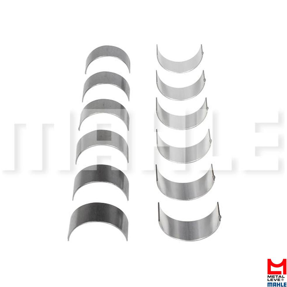 Jogo de Bronzina de Biela 1,524 - Mahle Metal Leve - BB-001-J 1,524 - (1)