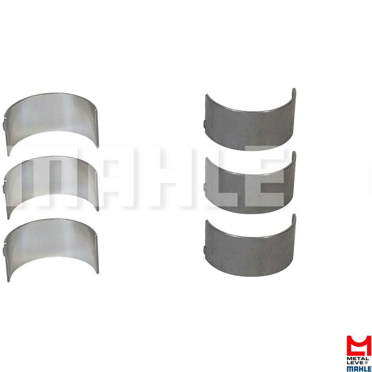 Jogo de Bronzina de Biela Spa .040" - Mahle Metal Leve - SBB-037-J 1,016 SPA - (1)
