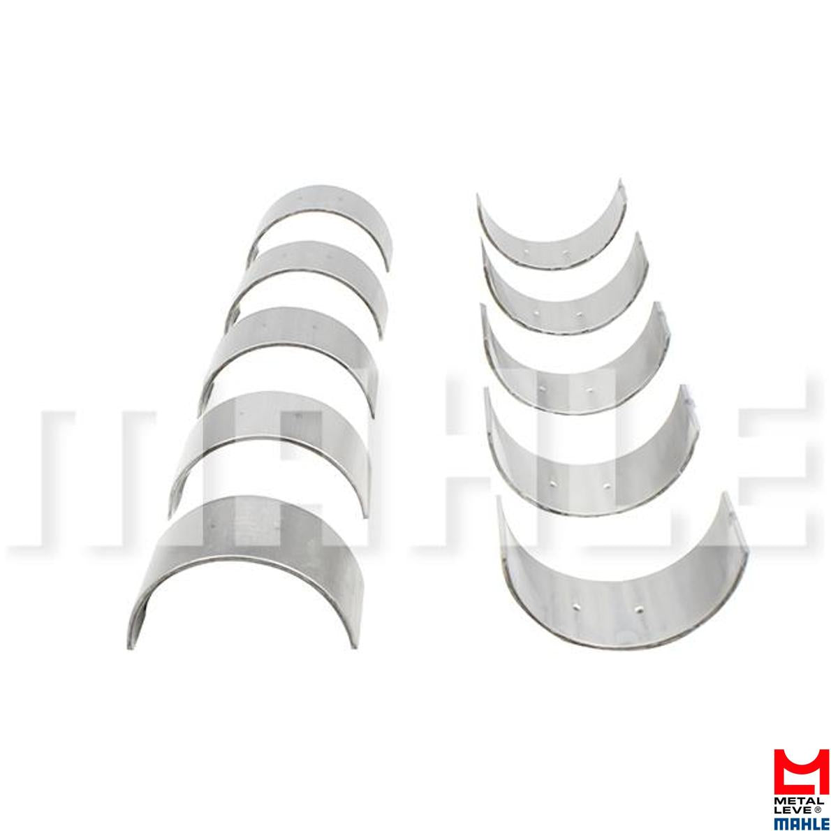 Jogo de Bronzina de Biela Std - Mahle Metal Leve - BB-166-J STD - (1)