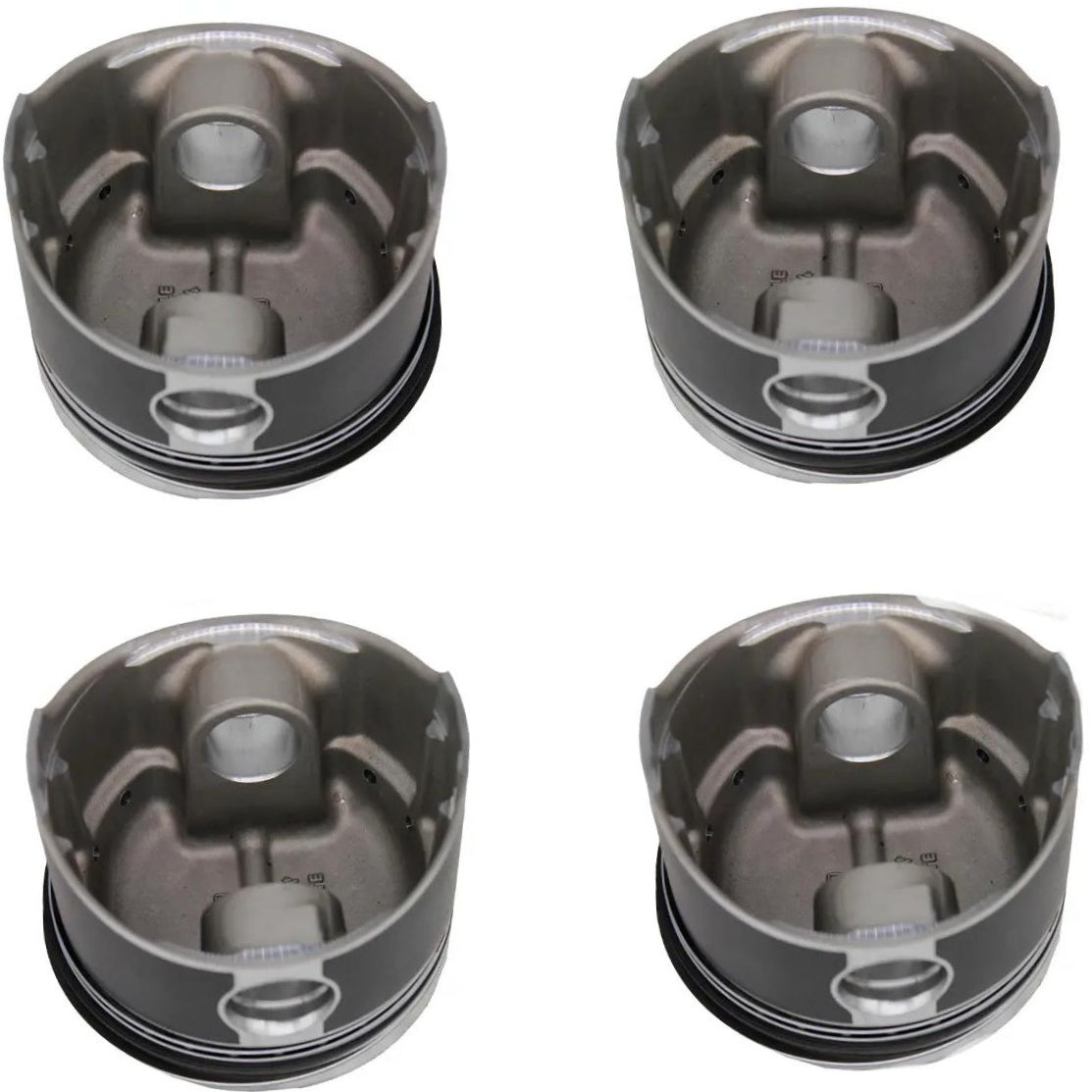 4 Kit Para Motor Std - Mahle Metal Leve - K9002 STD - (2)
