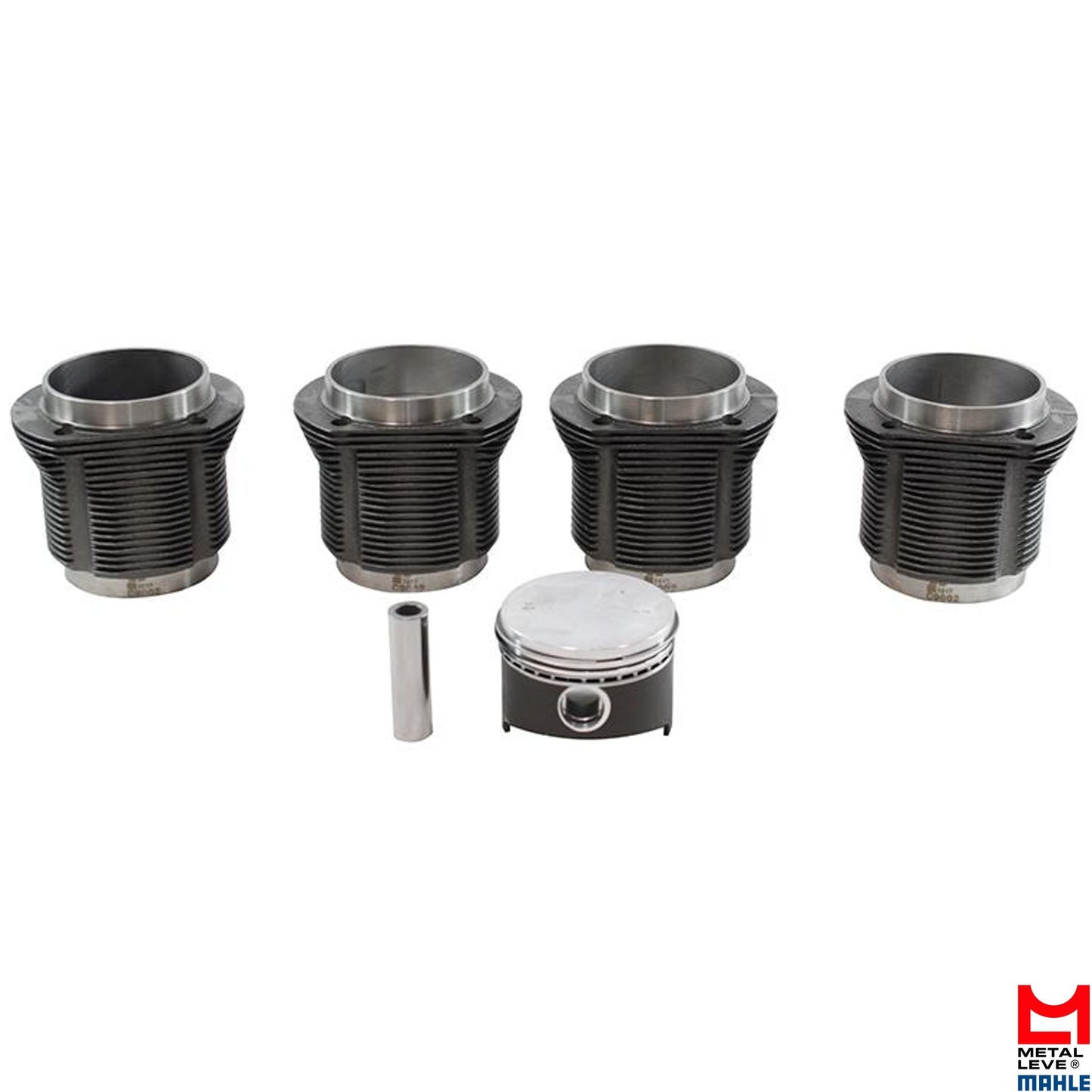 4 Kit Para Motor Std - Mahle Metal Leve - K9004 STD - (2)