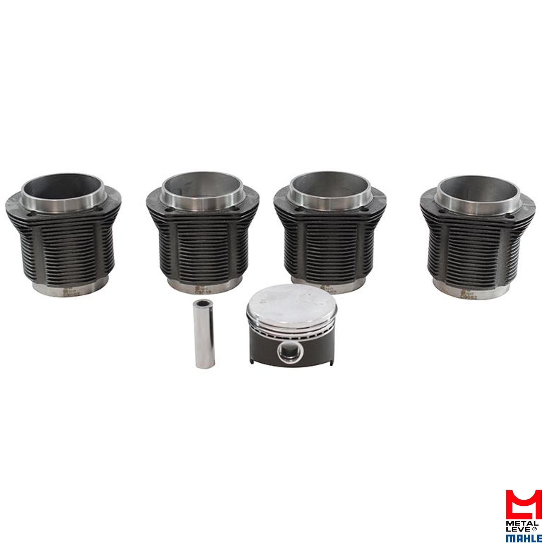 4 Kit Para Motor Std - Mahle Metal Leve - K9004 STD - (2)