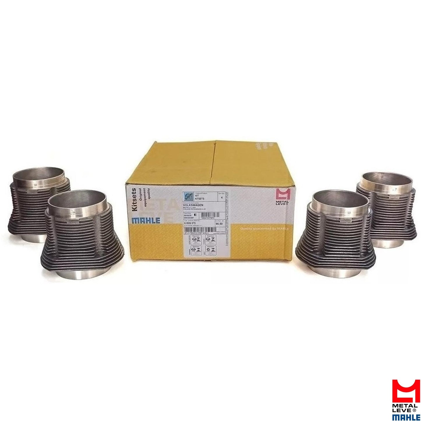 Kit Para Motor Std - Mahle Metal Leve - K9006 STD - (1)