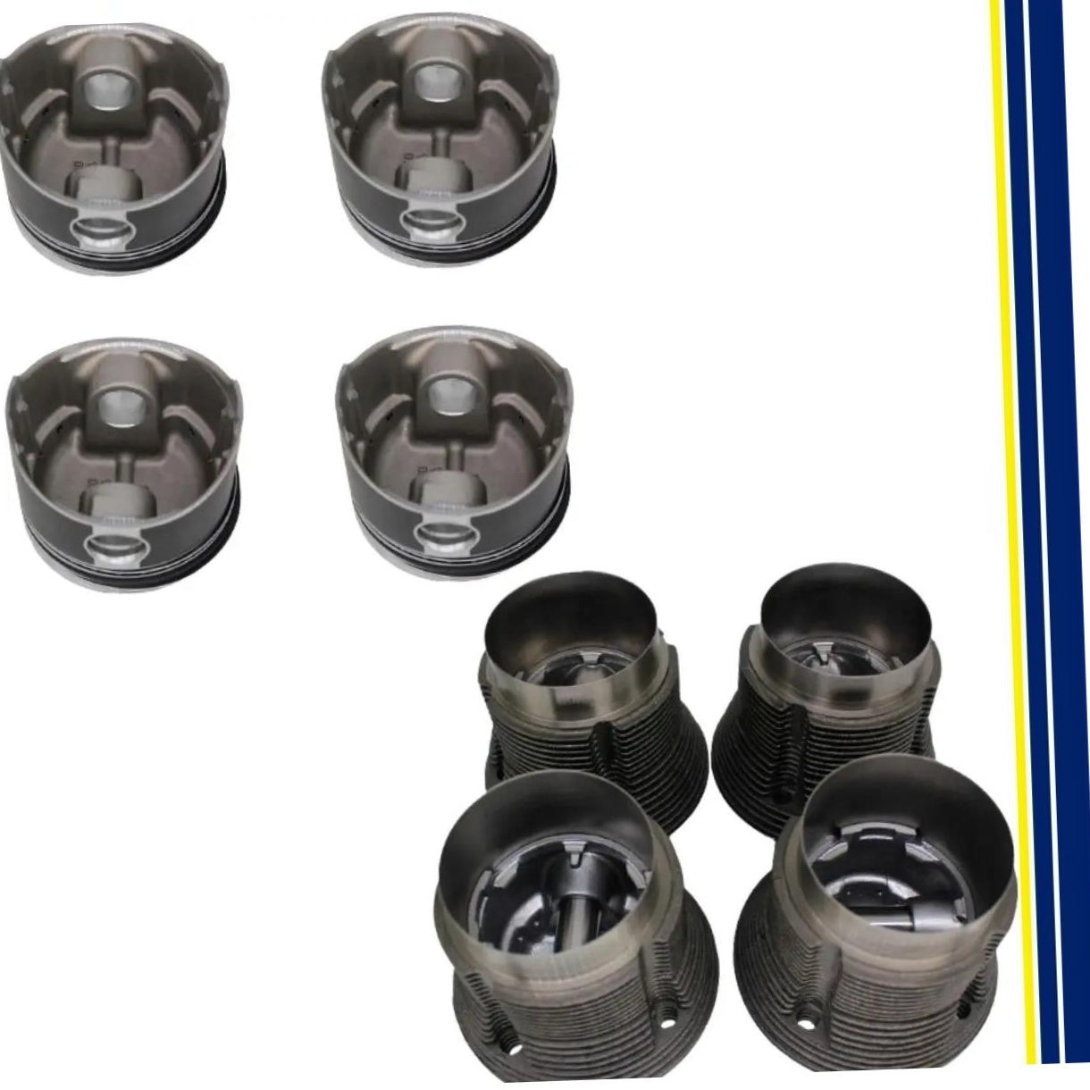 Kit para Motor STD para Volkswagen SP2 - Mahle Metal Leve - K9791 STD - (1)