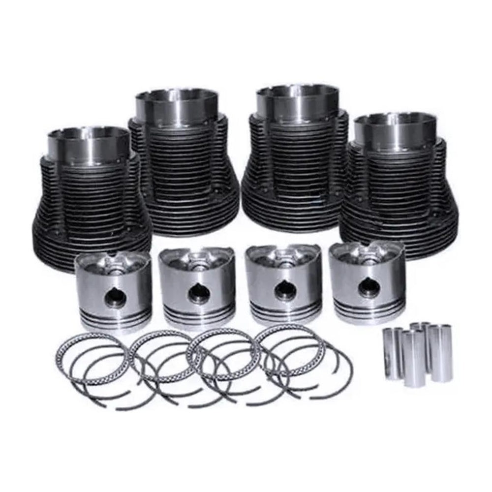 4 Kit Para Motor Std - Mahle Metal Leve - K0487 STD - (2)