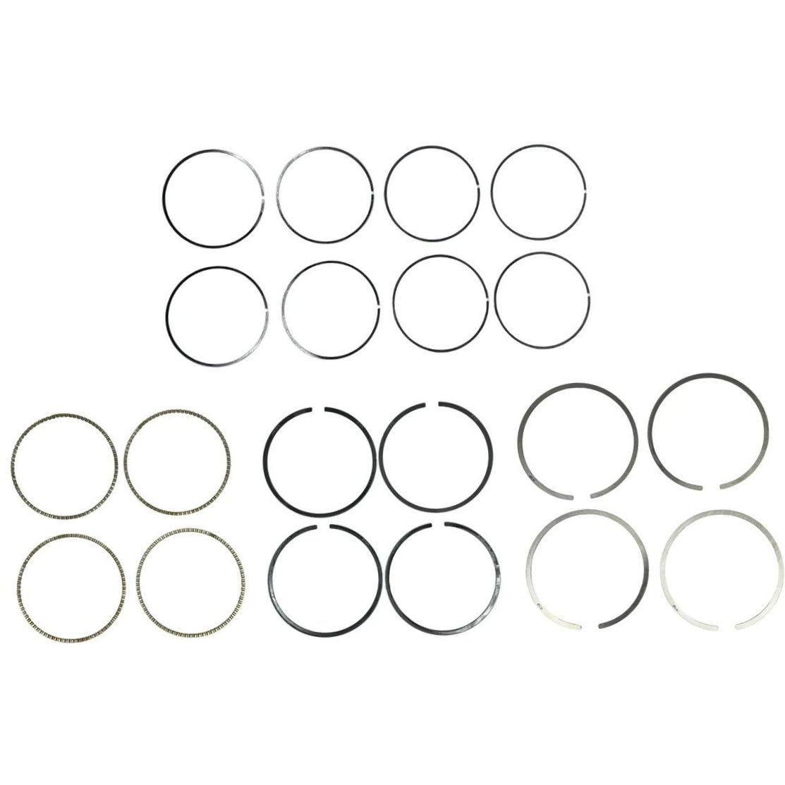 4 Kit Para Motor Std - Mahle Metal Leve - K9270 STD - (9)