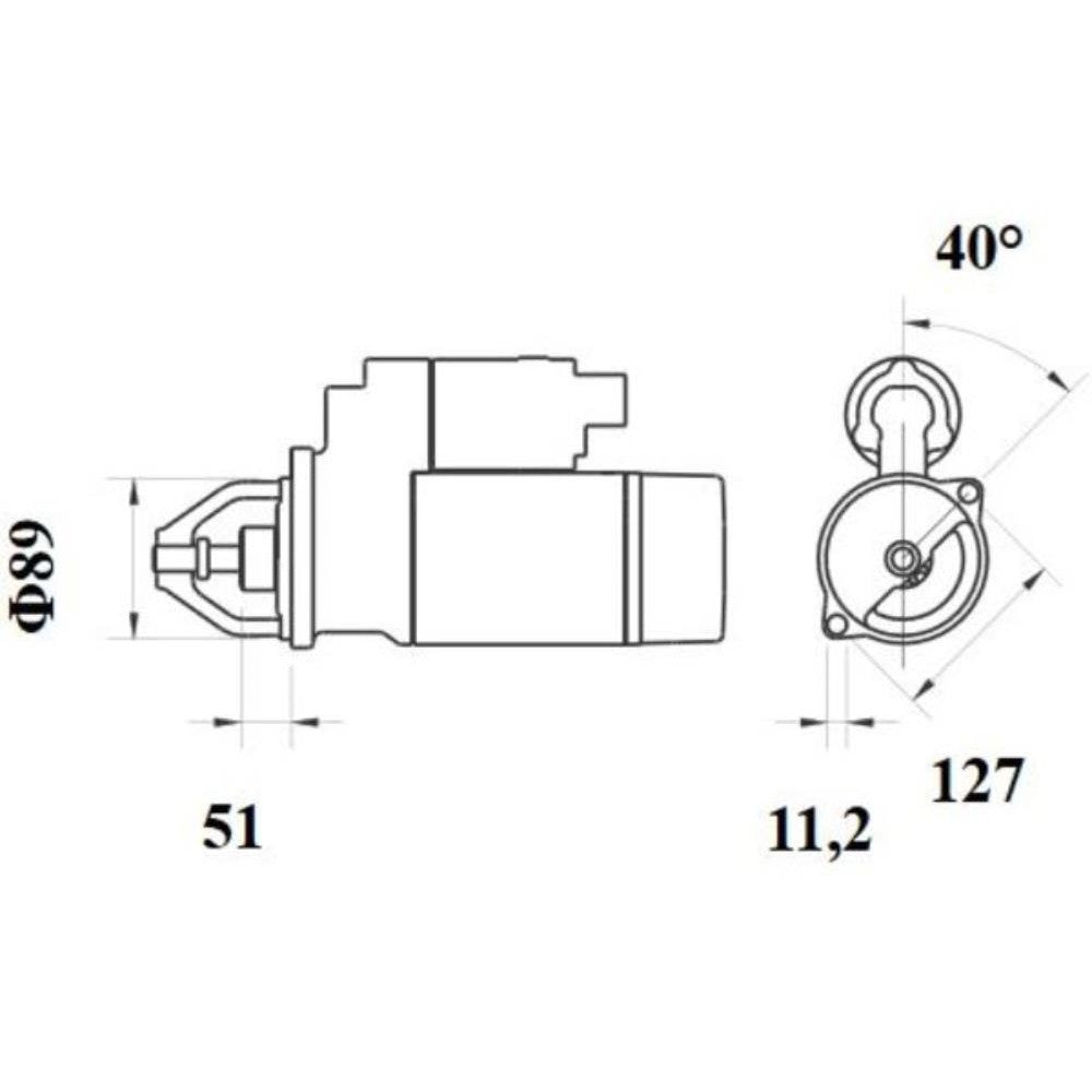 Motor de Partida - Mahle Metal Leve - MS 894 - (3)