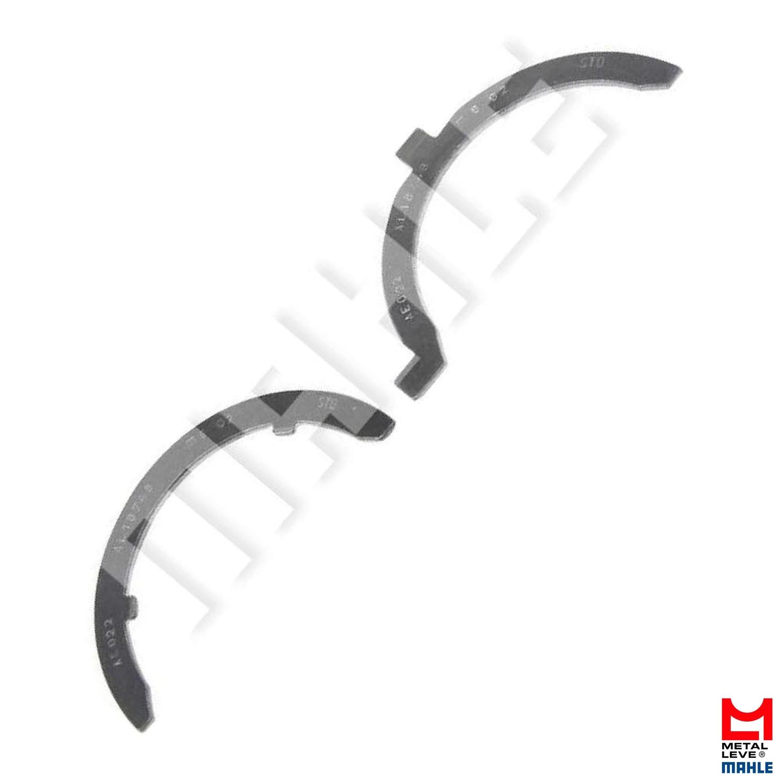 Par de Arruelas de Encosto Std - Mahle Metal Leve - AE-022-P STD - (1)