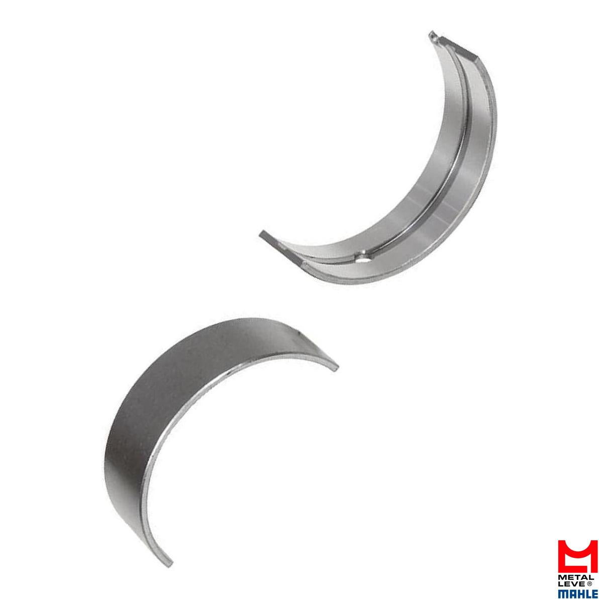 Par de Bronzina Central 1,00 - Mahle Metal Leve - BC-752-P 1,00 - (1)