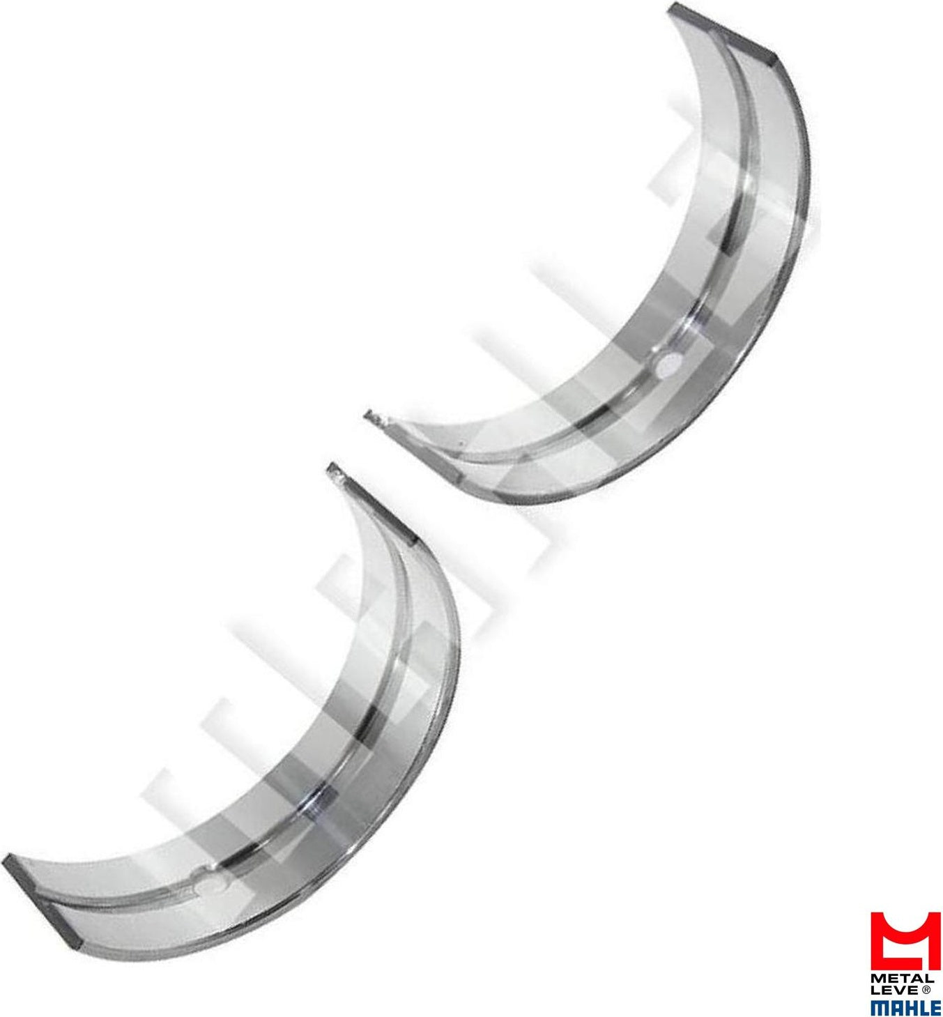 Par de Bronzina Central Std - Mahle Metal Leve - BC-1084-P STD - (1)