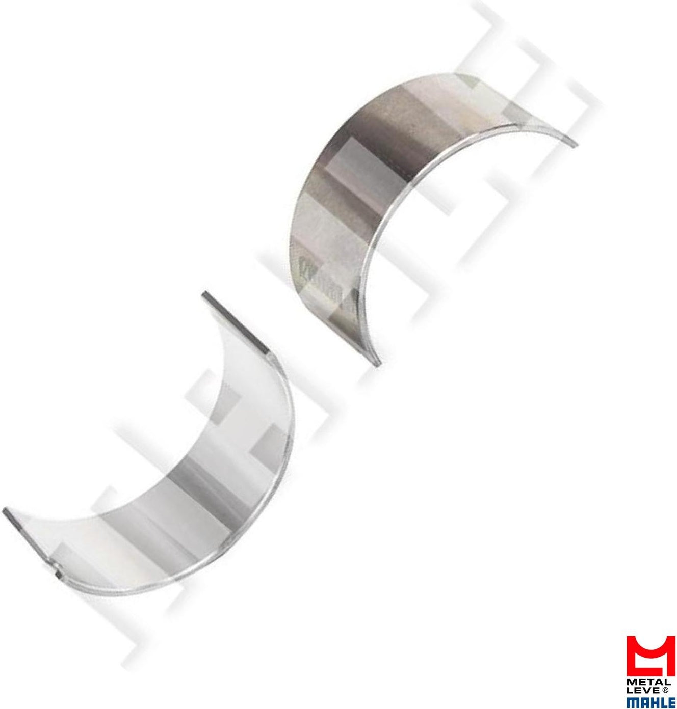 Par de Bronzina de Biela 0,50 - Mahle Metal Leve - BB-1215-P 0,50 - (3)