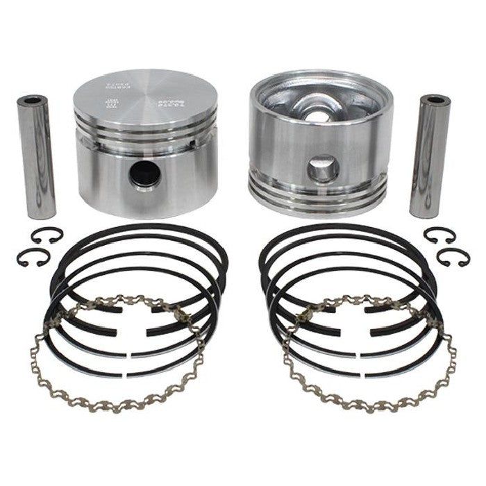 Par de Pistão Com Anéis 0,25 - Mahle Metal Leve - P&A9078 0,25 - (1)
