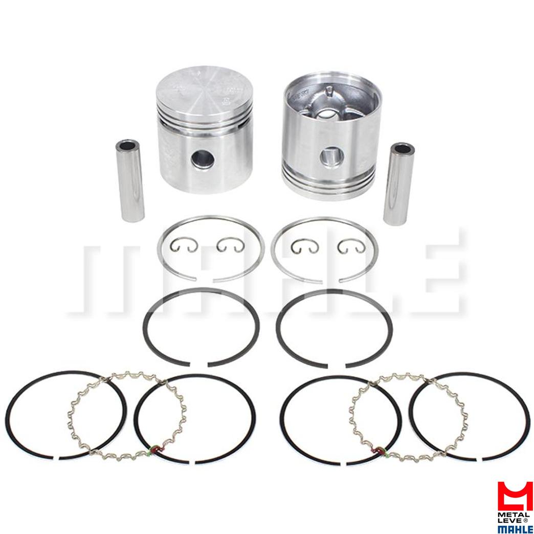 Par de Pistão Com Anéis Std - Mahle Metal Leve - P&A750 STD - (1)