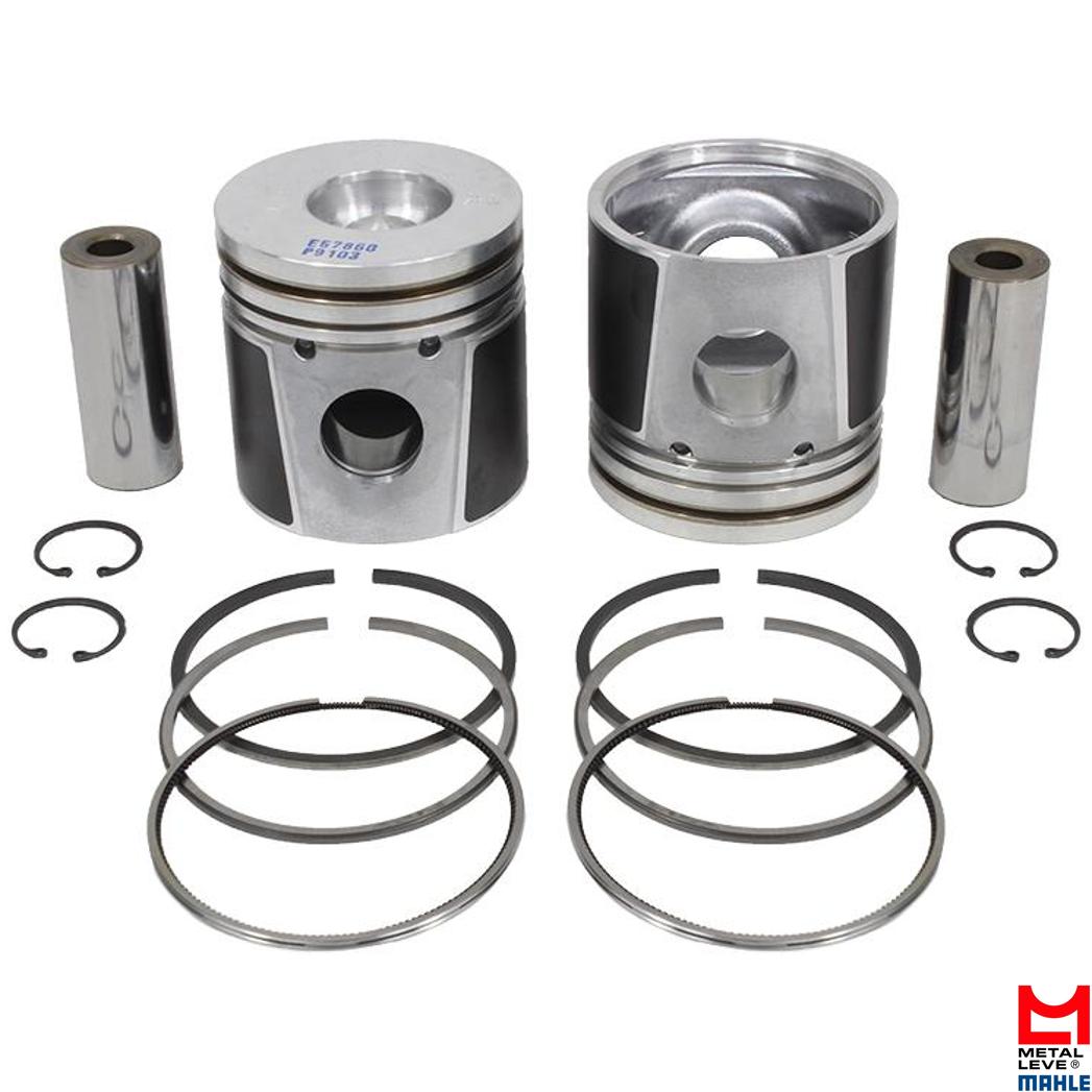 Par de Pistão Com Anéis Std - Mahle Metal Leve - P&A9103 STD - (1)