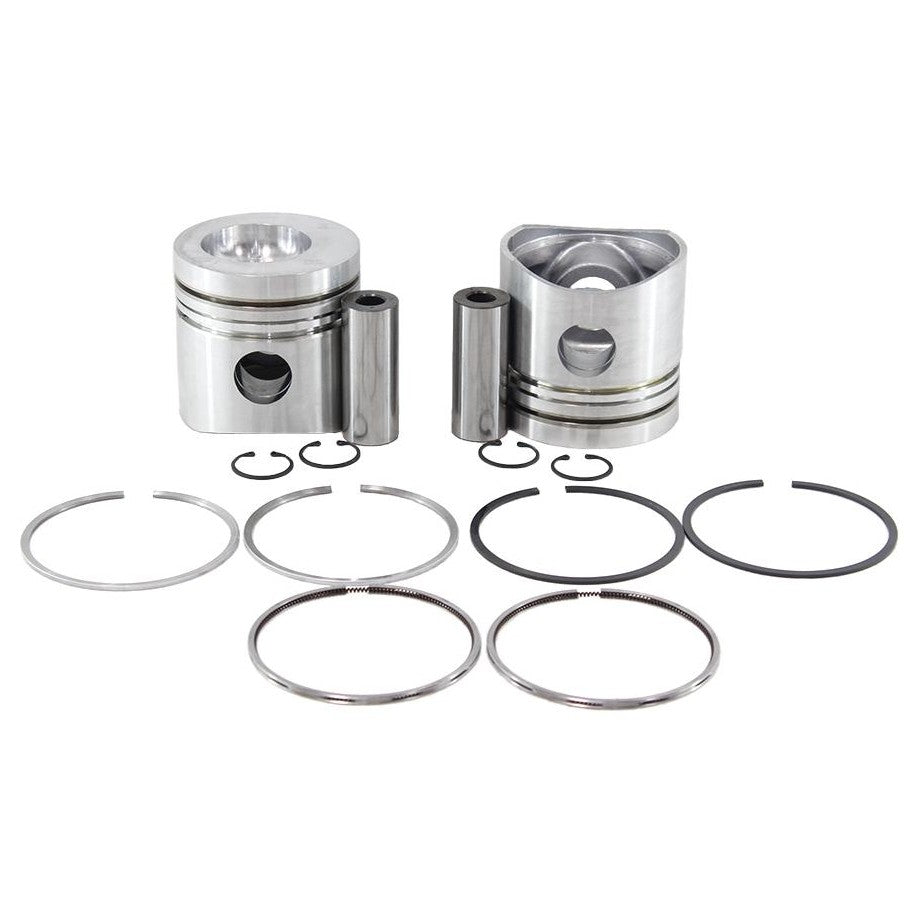 Par de Pistão Com Anéis Std - Mahle Metal Leve - P&A1076 STD - (1)