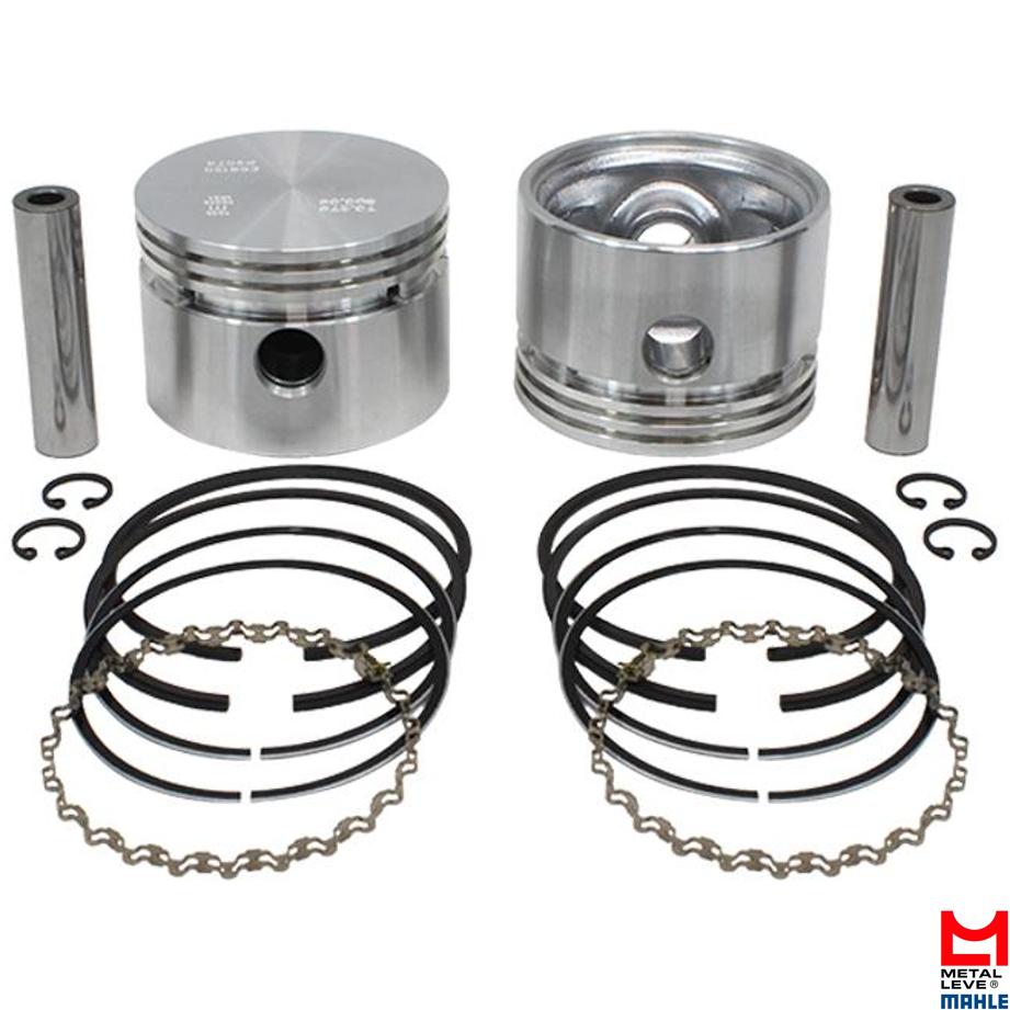 Par de Pistão Com Anéis Std - Mahle Metal Leve - P&A9078 STD - (1)