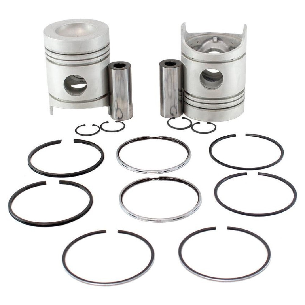Par de Pistão Com Anéis Std-A - Mahle Metal Leve - P&A934 STD-A - (1)