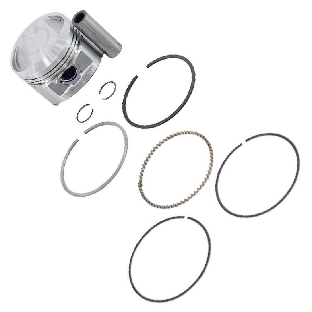 Pistão com Anéis 0,25 para Honda CBX 150 Aero e NX 150 - Mahle Metal Leve - P&A9024 0,25 - (3)