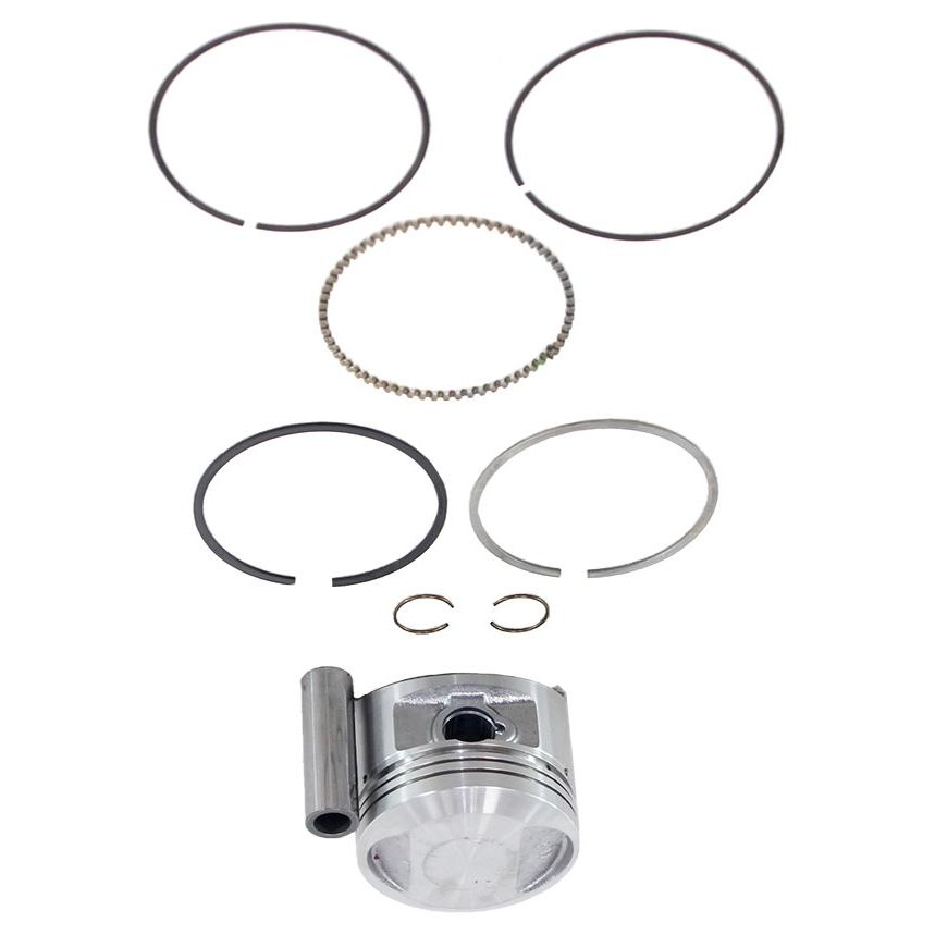 Pistão com Anéis 0,25 para Honda CBX 150 Aero e NX 150 - Mahle Metal Leve - P&A9024 0,25 - (6)