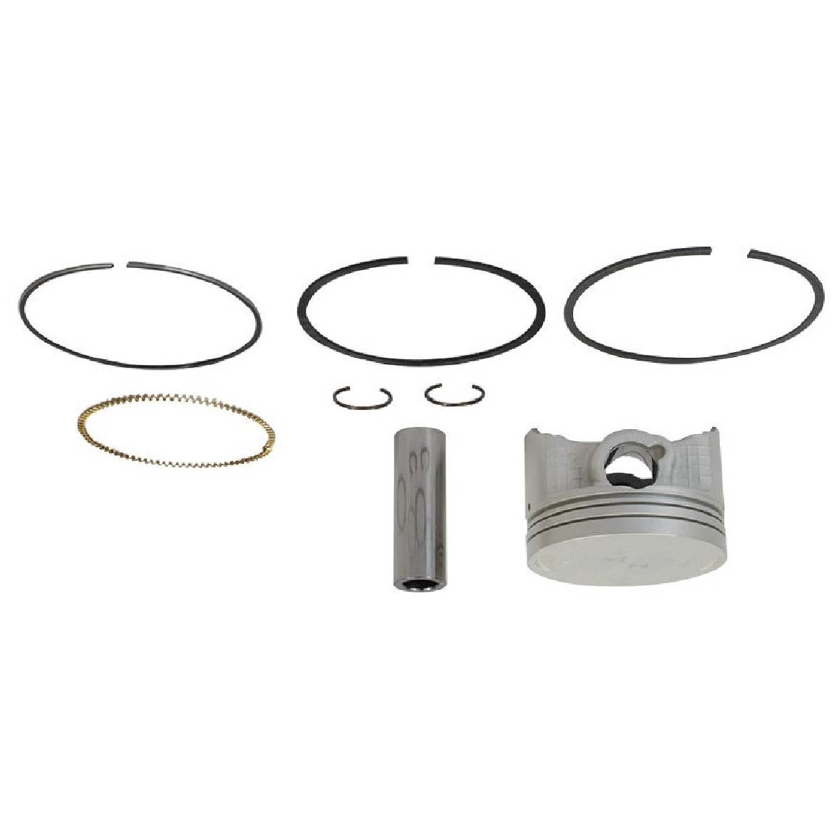 Pistão Com Anéis 0,50 - Mahle Metal Leve - P&A9816 0,50 - (6)