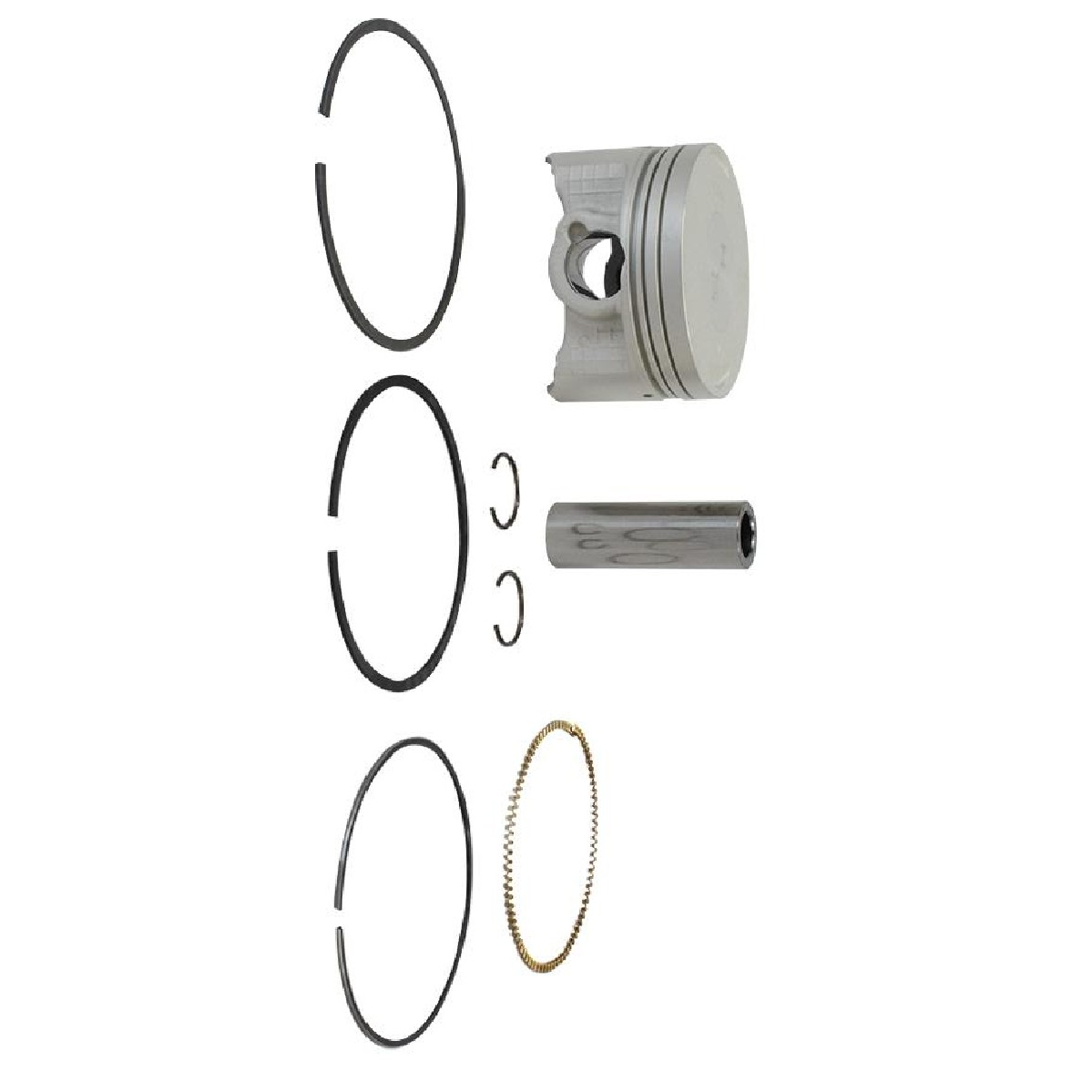 Pistão Com Anéis 0,50 - Mahle Metal Leve - P&A9816 0,50 - (7)