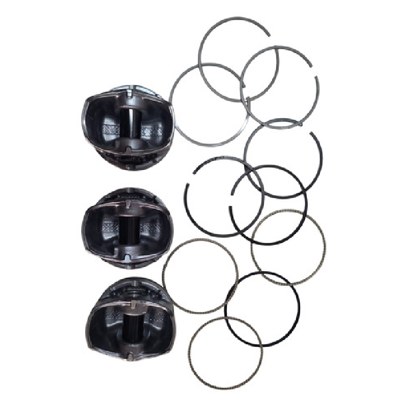 Jogo com 3 Pistões com Anéis 0,50 para Ford Ka e Ka Sedan - Mahle Metal Leve - P&A9872 0,50 - (5)