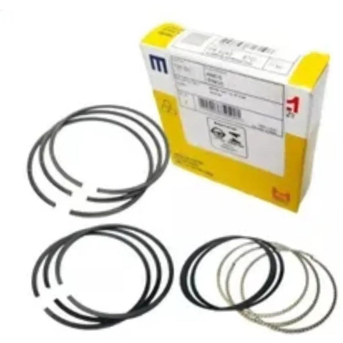 Jogo com 3 Pistões com Anéis 0,50 para Ford Ka e Ka Sedan - Mahle Metal Leve - P&A9872 0,50 - (2)