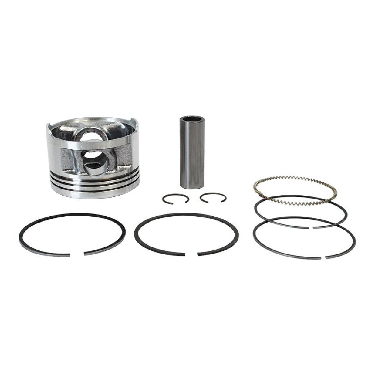 Pistão Com Anéis 1,00 - Mahle Metal Leve - P&A9114 1,00 - (2)