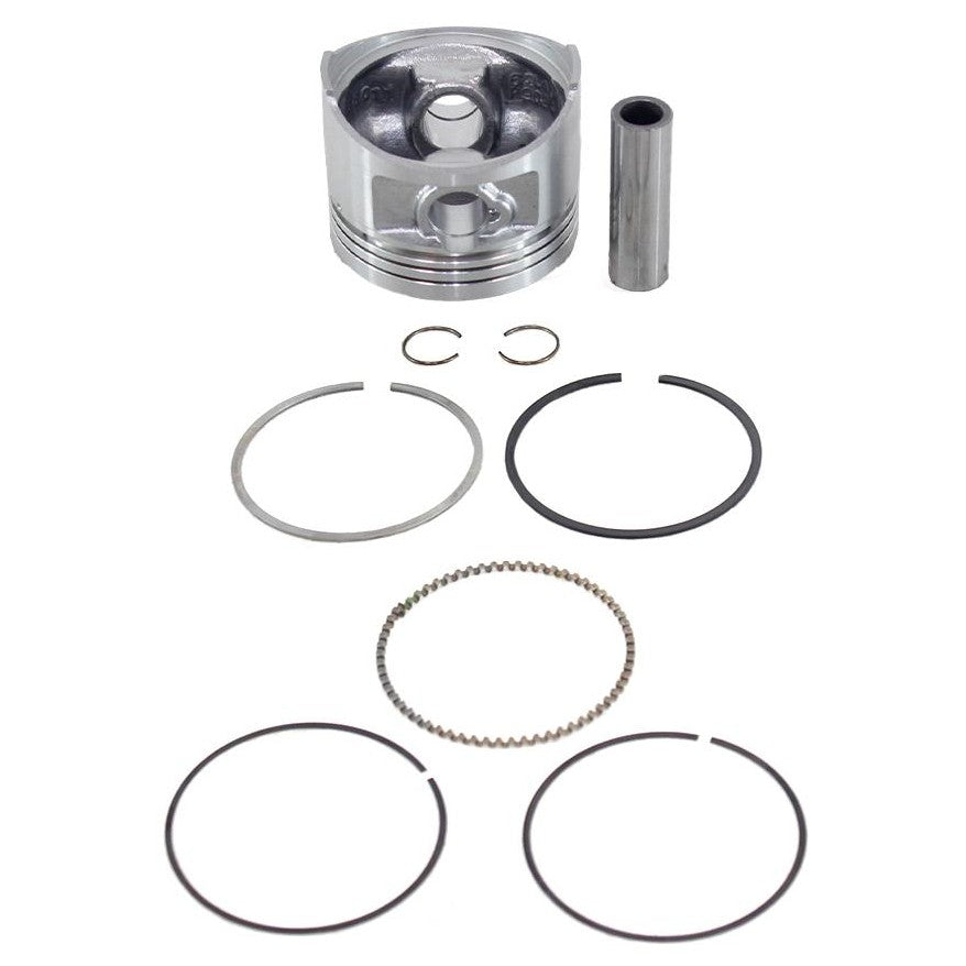 Pistão Com Anéis 1,00 - Mahle Metal Leve - P&A9024 1,00 - (2)
