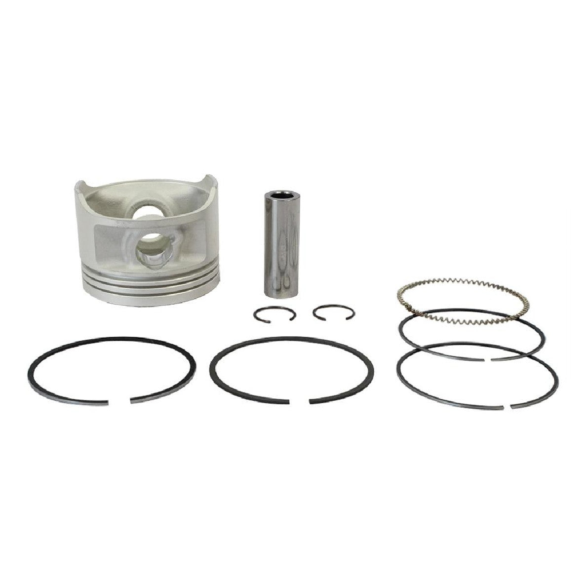 Pistão Com Anéis 1,00 - Mahle Metal Leve - P&A9823 1,00 - (2)