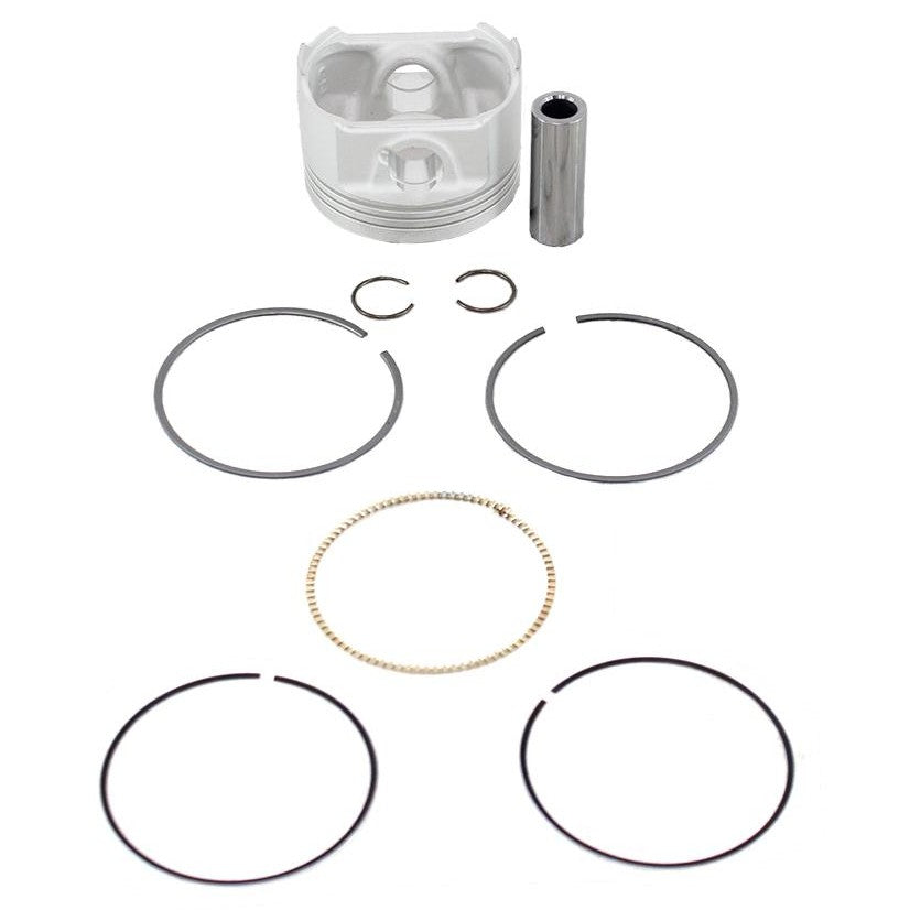 Pistão Com Anéis 1,00 - Mahle Metal Leve - P&A9825 1,00 - (2)