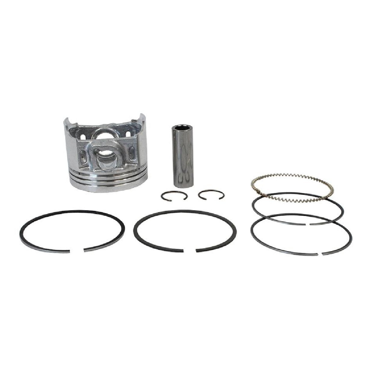 Pistão Com Anéis 1,00 - Mahle Metal Leve - P&A9855 1,00 - (2)