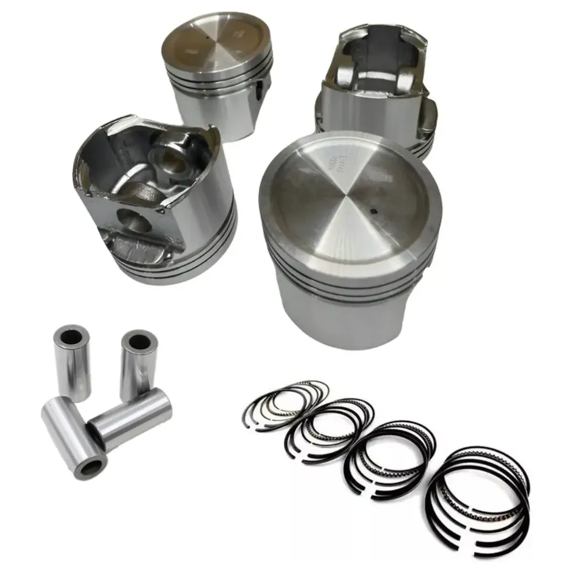 Jogo com 4 Pistões com Anéis SPA 0,50 - Mahle Metal Leve - SP&A2389 0,50 SPA - (5)