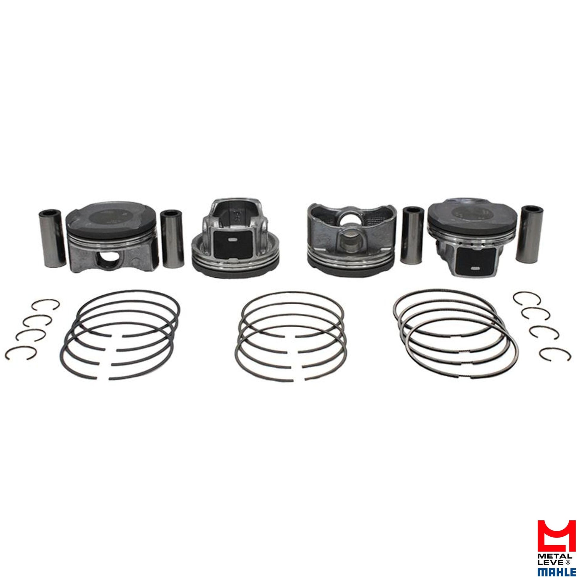 Jogo de Pistão Com Anéis Std - Mahle Metal Leve - P&A9659 STD - (1)