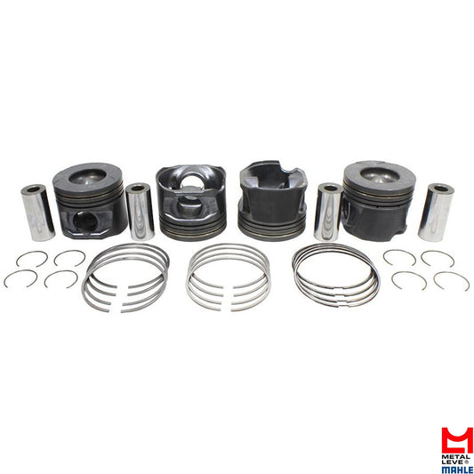 Jogo de Pistão com Anéis STD - Mahle Metal Leve - P&A9709 STD - (1)
