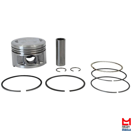 Pistão Com Anéis Std - Mahle Metal Leve - P&A9114 STD - (1)