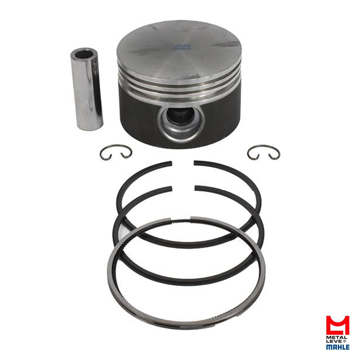 Pistão Com Anéis Std - Mahle Metal Leve - P&A1745 STD - (1)