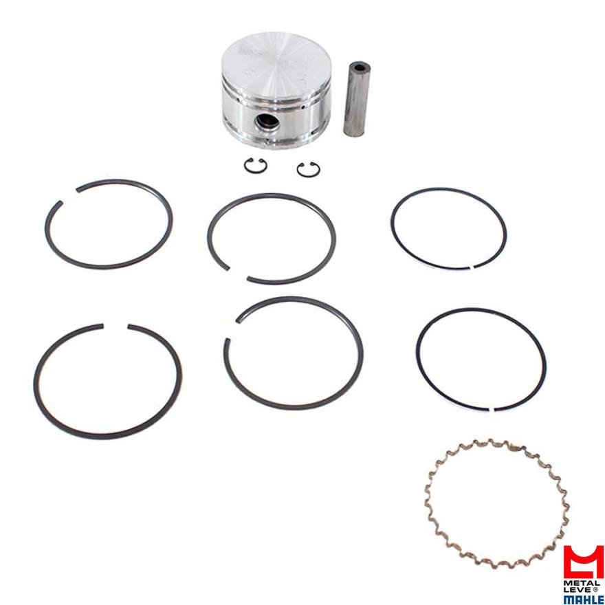 Pistão Com Anéis Std - Mahle Metal Leve - P&A9018 STD - (1)