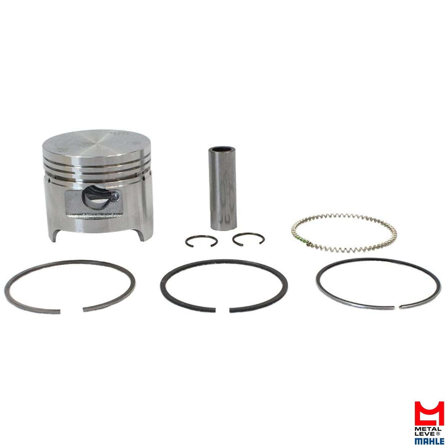 Pistão Com Anéis Std - Mahle Metal Leve - P&A9080 STD - (1)