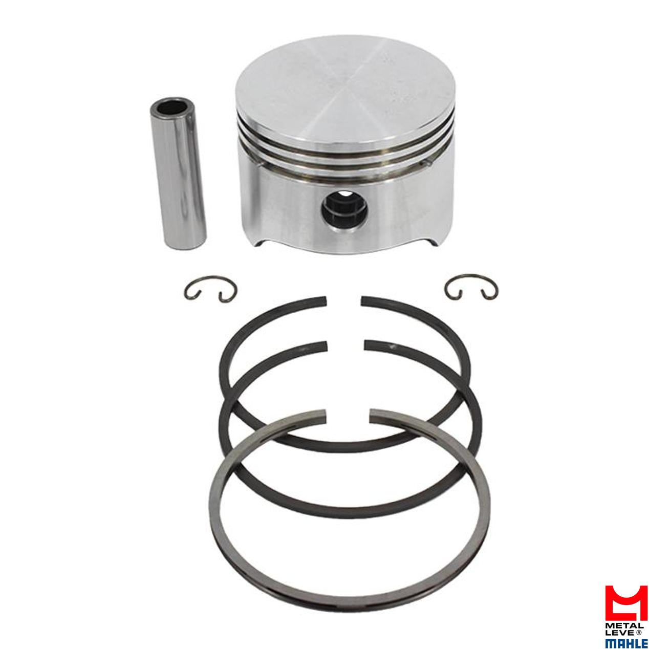 Pistão Com Anéis Std - Mahle Metal Leve - P&A9082 STD - (1)