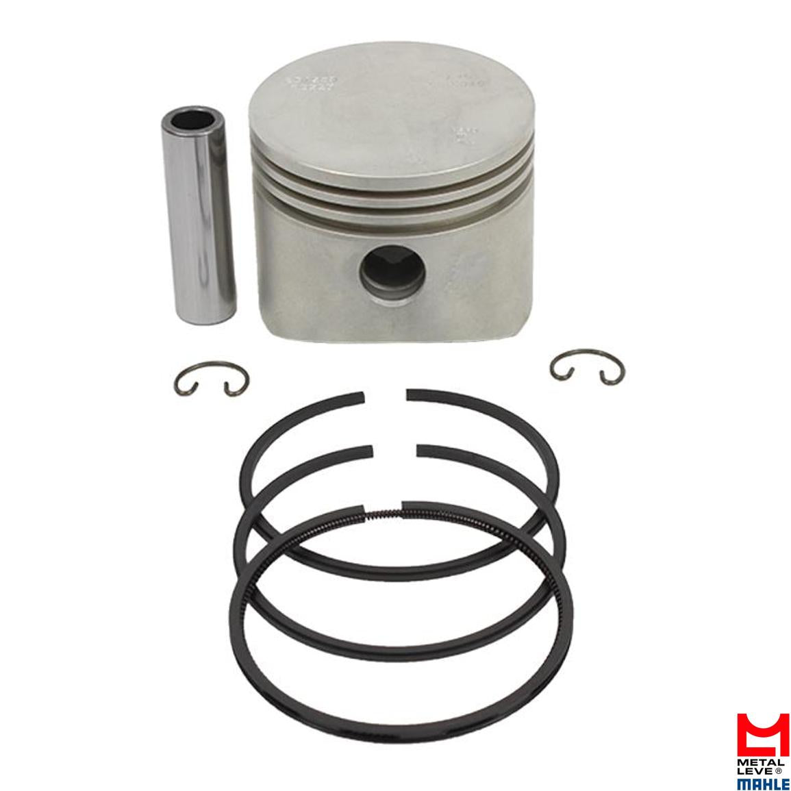 Pistão Com Anéis Std - Mahle Metal Leve - P&A9225 STD - (1)