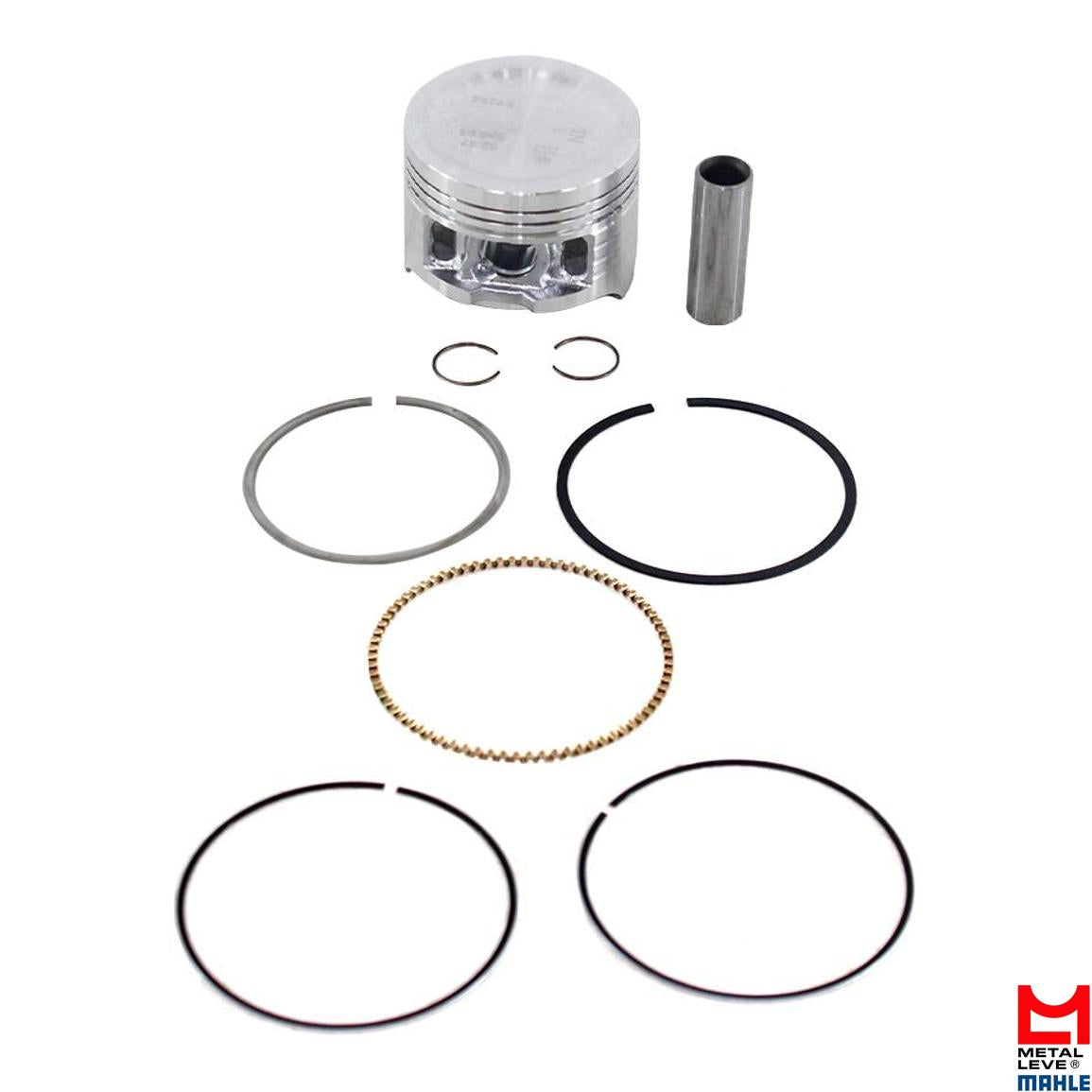 Pistão Com Anéis Std - Mahle Metal Leve - P&A9294 STD - (1)
