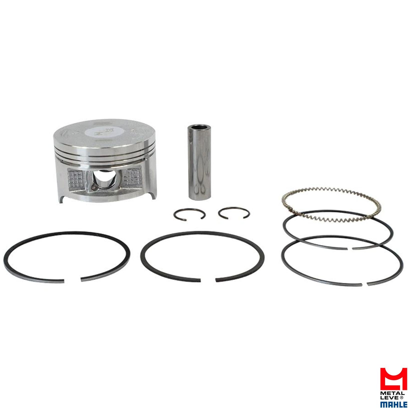Pistão Com Anéis Std - Mahle Metal Leve - P&A9755 STD - (1)