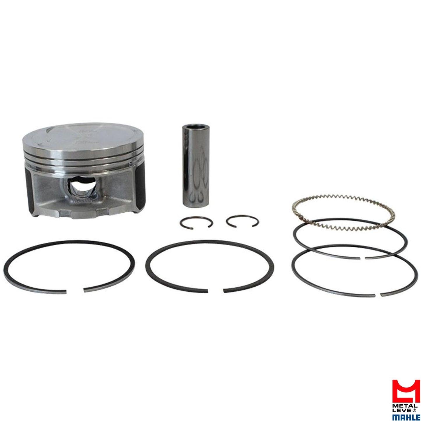 Pistão Com Anéis Std - Mahle Metal Leve - P&A9756 STD - (1)