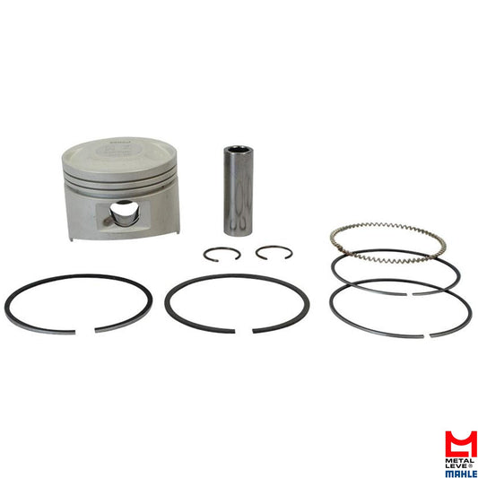 Pistão Com Anéis Std - Mahle Metal Leve - P&A9824 STD - (1)